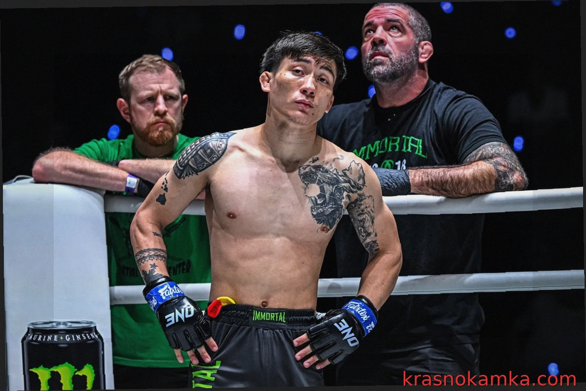Джошуа Перрейра ожидает финишного хука в бою с Антонио Сезаром на ONE Fight Night 48