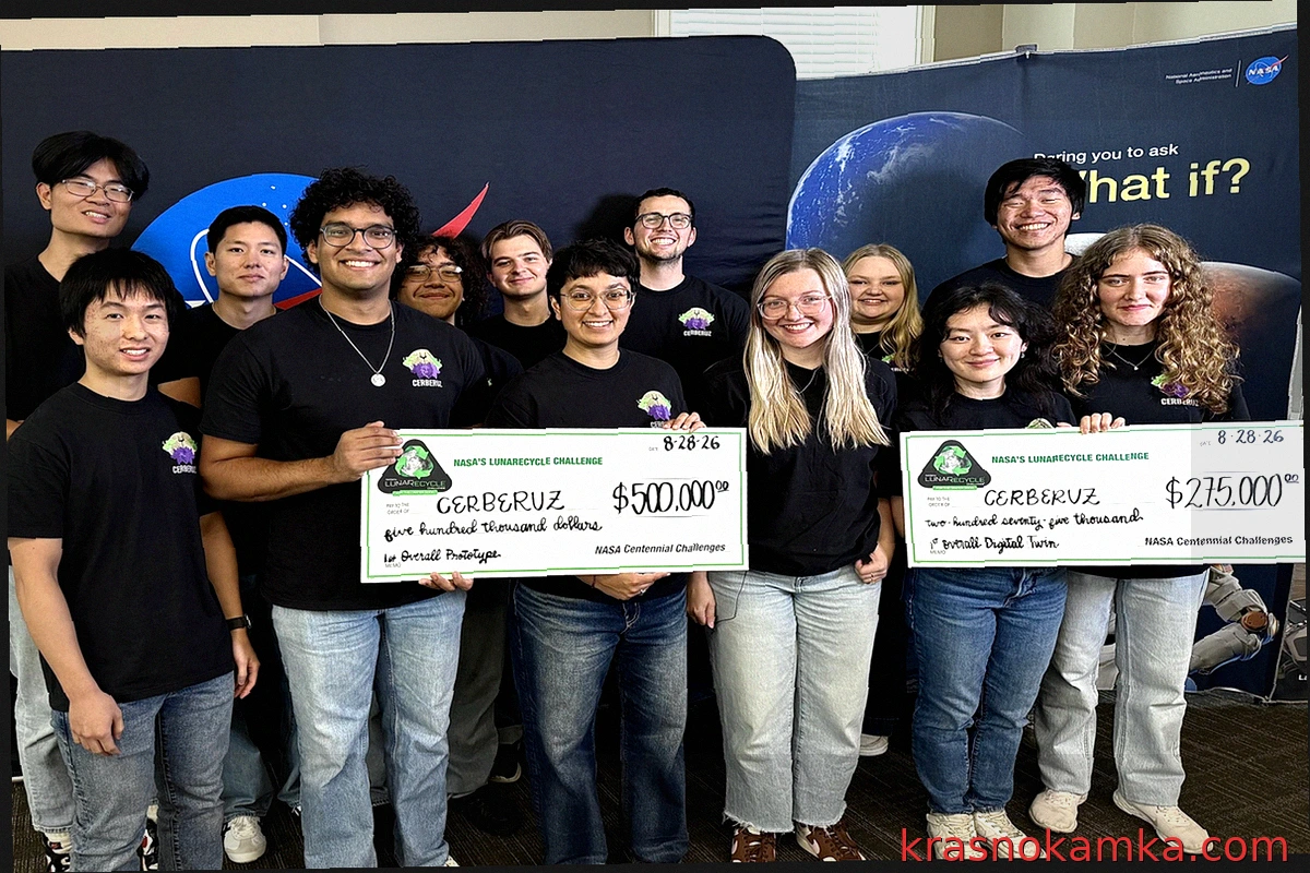 NASA объявило победителей второго этапа конкурса LunaRecycle Challenge