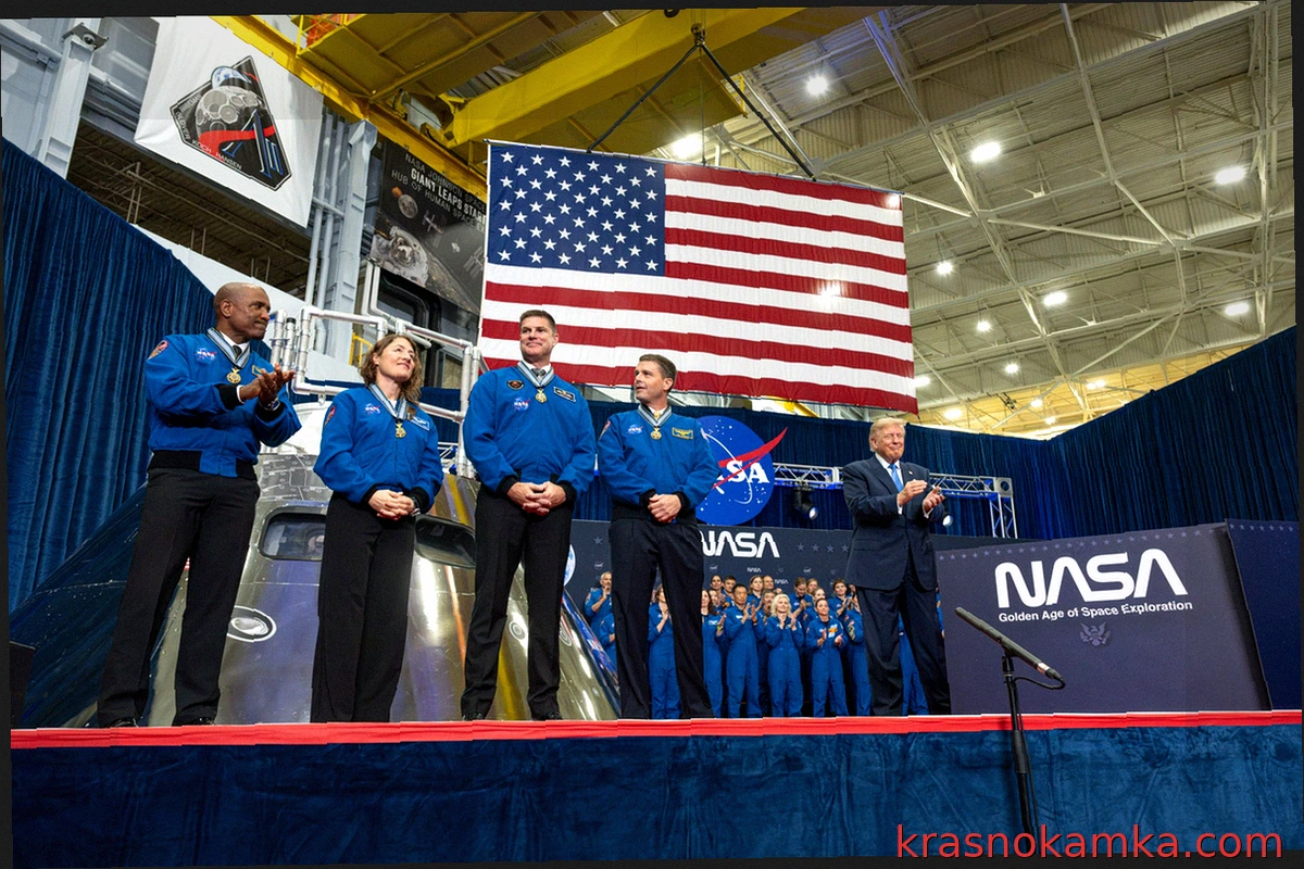 Экипаж Artemis II NASA получил Медаль Конгресса за заслуги в освоении космоса